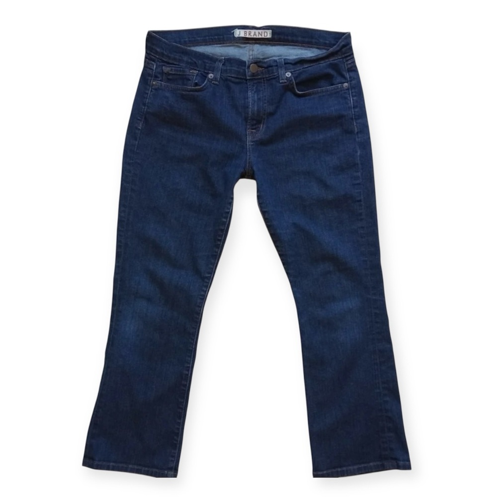 J Brand | GIGI Cropped Flare Jeans - Picture 3 of 10